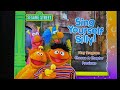 Sesame Street Sing Yourself Silly 2008 DVD Menu Walkthrough
