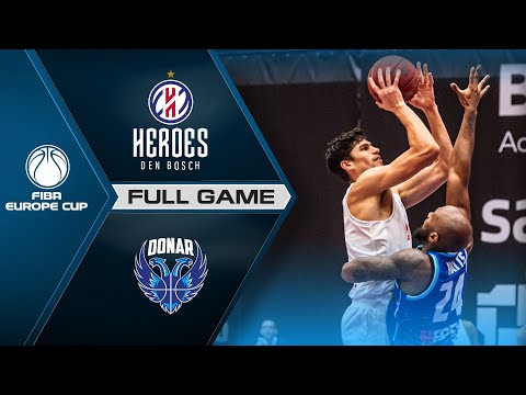 Heroes Den Bosch v Donar Groningen | Full Game - FIBA Europe Cup 2020-21