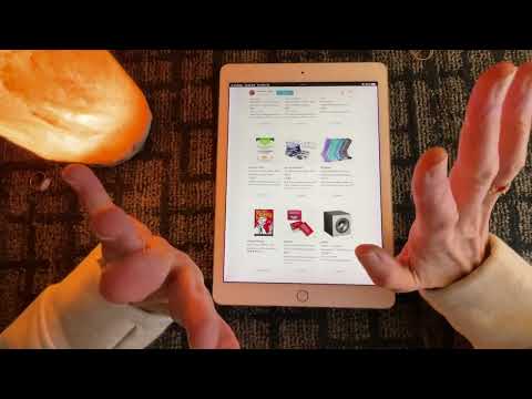 iPad ASMR ~ Soft-Spoken Amazon List Browsing
