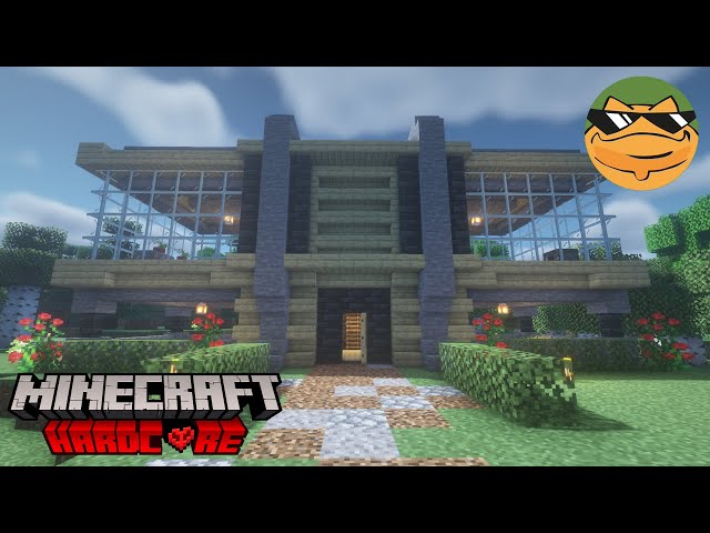 Challenge Build Modern Home Minecraft Map