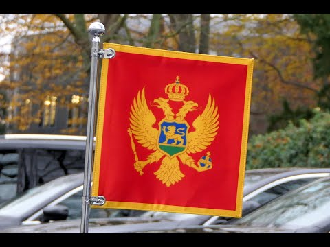 Nationalhymne Montenegro 21.11.2023 Schloss Bellevue