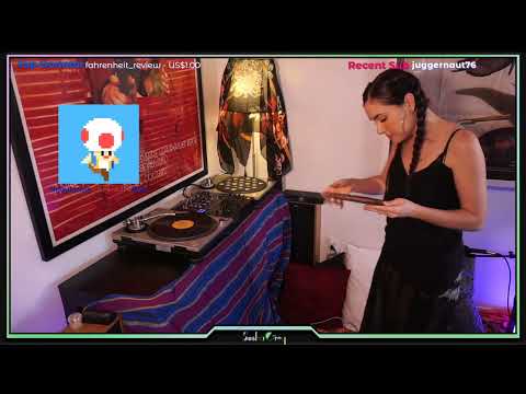 Sasha Grey VOD 02/May/2020 - Music  / Suprise Saturday Stream Playing Latin Music [Vinyl Only]