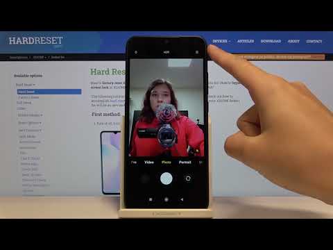XIAOMI Redmi 9A – Use / Remove Camera Mirror Effect