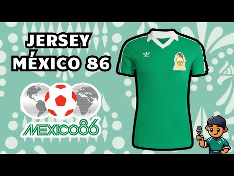 Mexico Mens Home Jersey 1986
