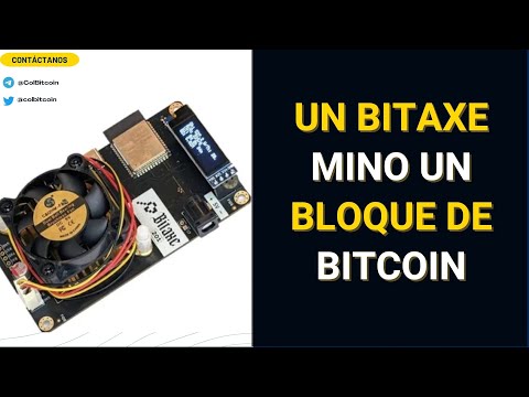 Cómo funciona el Bitaxe para minar Bitcoin