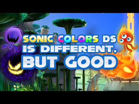 Sonic Colors DS is Different, but GOOD!