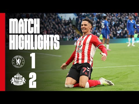 Talbi Scores Stoppage-Time Winner | Chelsea FC 1 - 2 Sunderland AFC | Premier League Highlights