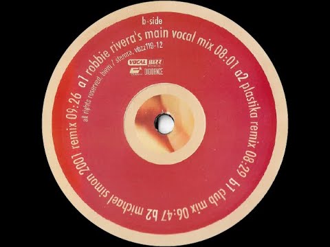🟡 Michael Simon - To Be Love (Robbie Rivera's Main Vocal Mix) 128 BPM *2002*