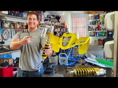 Restoring and Installing Suzuki LTZ400 Shock Springs