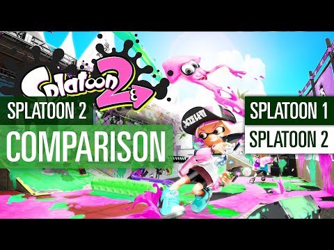 Splatoon 2 vs. Splatoon | Graphics Comparison / Grafikvergleich