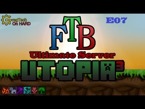 FTB Ultimate: Utopia³ E07 - 8 Nether Stars for 1 diamond (100 Subscriber Special)