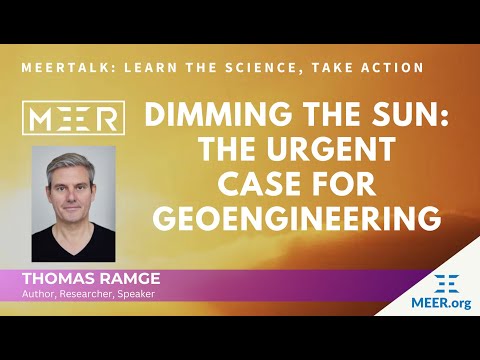 Dr. Thomas Ramge – Dimming the Sun: An Urgent Case for Geoengineering