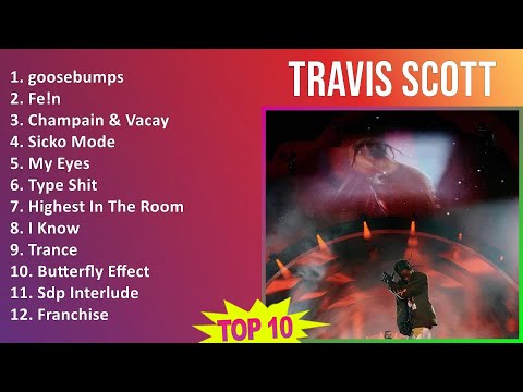 Travis Scott 2025 MIX Playlist - goosebumps, Fe!n, Champain & Vacay, Sicko Mode