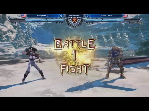 "BBR" SOULCALIBUR VI  GRAND FINALS AT CEOTAKU 2023 - NINJAPLS vs SIMPLYRIFT