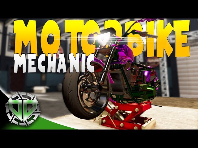 Video - Motorbike Garage Mechanic Simulator (PC)