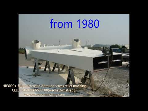 HB3000+ fully automatic vibration stress relief welding #VSR #welding #stress #relief #vibration