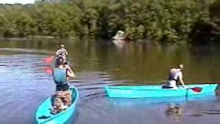 preview picture of video 'Lynn Camp  High School Manufacturing Class canoe trip on Laurel River Lake.'