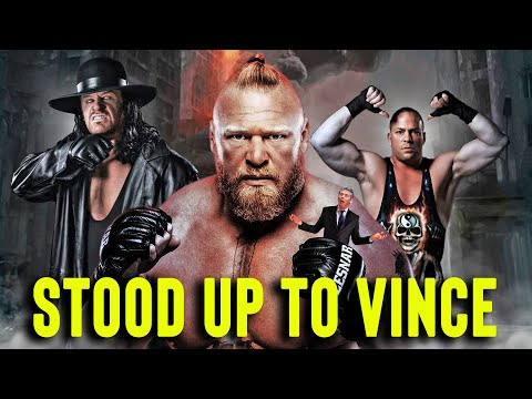 10 WWE Superstars Who Bravely Stood Up to Vince McMahon