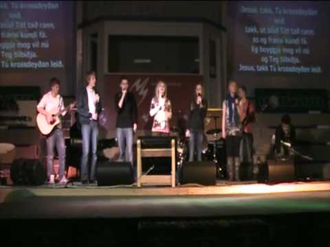 Jesus takk at tú krossdeyðan leið.MOD