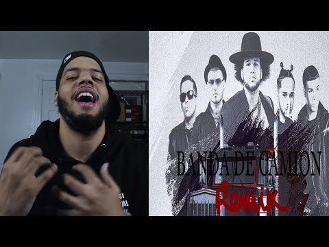 El Alfa Farruko Bryant Myers De La Ghetto Zion Noriel Villano Sam-Banda de Camión Remix reaccion