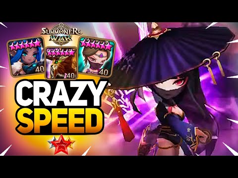 This CRAZY SPD YOLO Team is NOT NORMAL - Summoners War