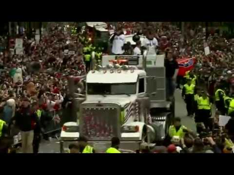 Sports fans grown accustomed to the success of their beloved teams lined the streets in the hundreds of thousands to salute the Boston Red Sox on their fourth championship in the last 15 years. (Oct. 31)