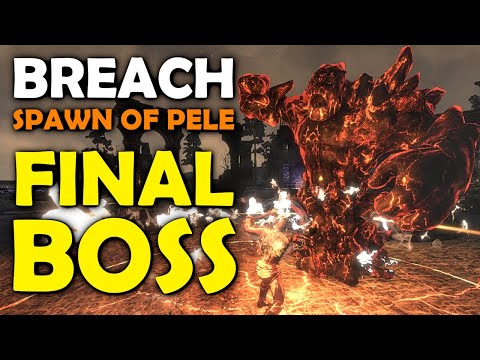 Shroud of the Avatar - The Breach - Final Boss - Spawn of Pele Solo