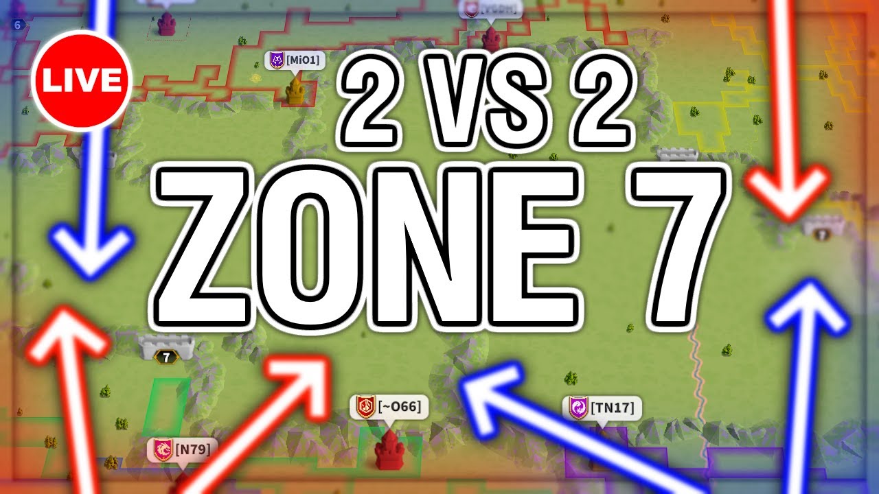 🔴 LA PLUS GROSSE BATAILLE DU KVK : 2 VS 2 (ZONE 7) - PT. 2 | RISE OF KINGDOMS FR