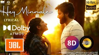 Download lagu Hey Minnale | ⚠️ 8D Audio   Bass Boosted ⚠️ | Amaran | sk | sai pallavi | Rajkumar periyasamy mp3