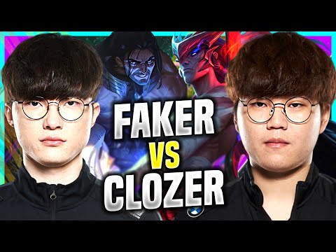 T1 CLOZER VS T1 FAKER! - T1 Clozer Plays Yone Mid vs T1 Faker Sylas! | Preseason 11