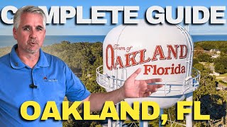 Moving to Oakland Florida - 2026 Tour - Big New Home Community Near Orlando