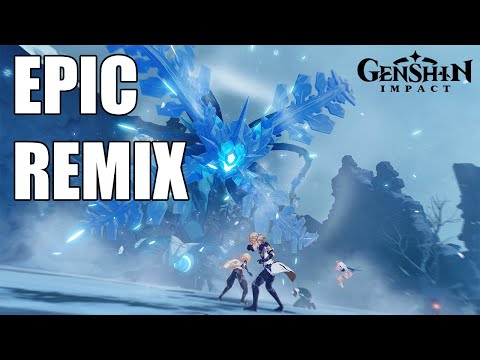 【原神 Genshin Impact】Dragonspine Battle Theme -EPIC REMIX-