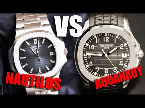 Patek Philippe - Nautilus vs Aquanaut