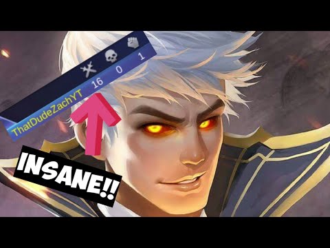 INSANE!! Alucard 16 Kill No Death Gameplay(No Commentary)