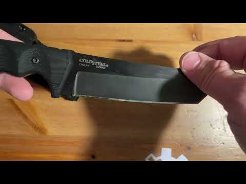 5 Knives in 5 Days Challenge - Day #4 Cold Steel Medium Warcraft Tanto