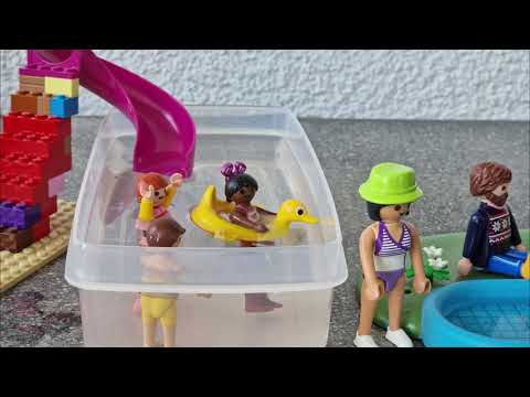 Rutschen im Wasserpark | Playmobil Video