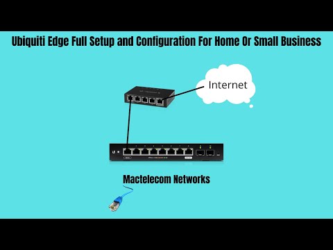 Ubiquiti Edge Full Setup and Configuration For Home Or Small Business