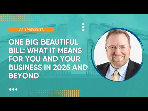One Big Beautiful Bill: What It Means for You and Your Business in 2025 and Beyond
