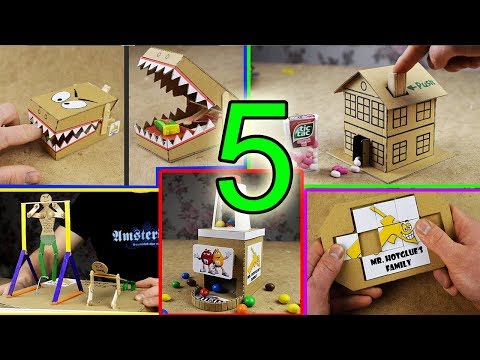 5 Amazing Things You Can Do at Home from Cardboard