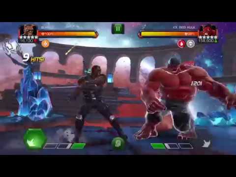 Blade VS LOL Red Hulk solo