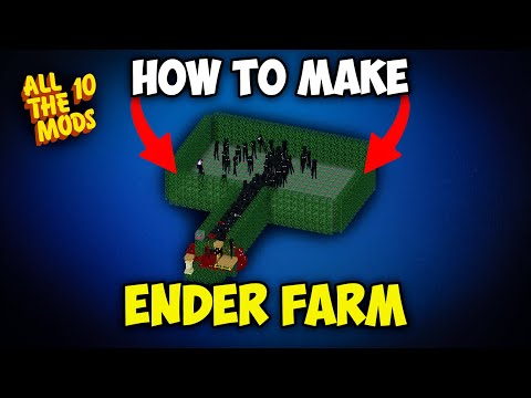 How to Make Enderman Farm in ATM10 for Minecraft