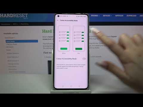 How to Set High Contrast Text in OPPO Find X2 Pro – Customize Text Contrast