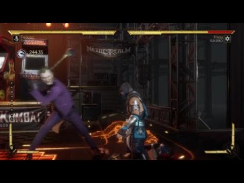 Joker corner BNB no meter comparison mk11