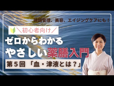 【超入門】血と津液ってなに？肌・眠り・巡りに効く薬膳の基礎｜ゼロからわかるやさしい薬膳入門⑤