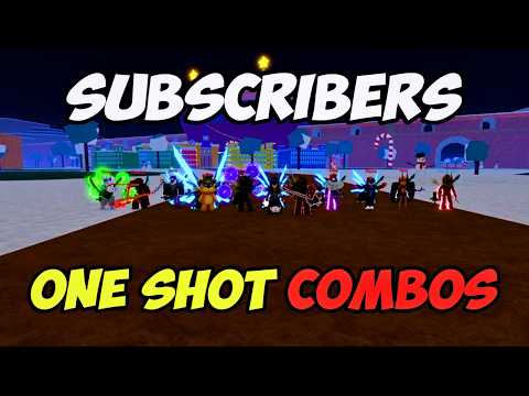 Blox Fruits RANKING Subscribers INSANE One Shot Combos