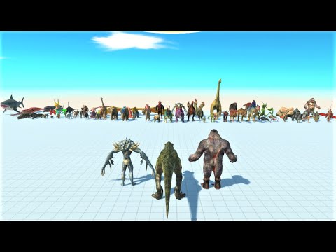 Goro scourge T-rex vs faction Animal Revolt Battle Simulator