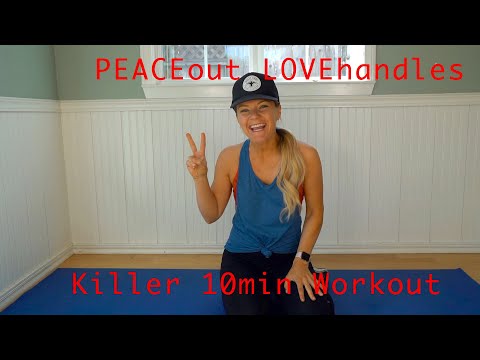 10min ab workout ~ Burn off love handles + Muffin Top