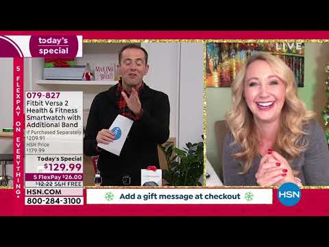 HSN | Electronics Holiday Gifts - Cyber Week Deals - Fitbit 12.04.2021 - 05 AM
