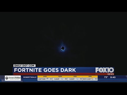 Fortnite goes dark
