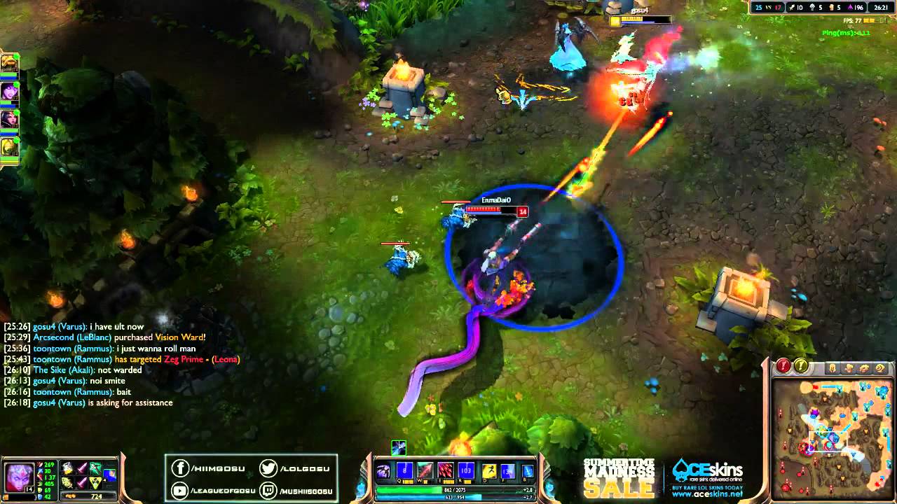 Liên Minh Huyền Thoại: Pha tốc biến lấy mạng Lucian ko tầm nhìn của gosu @@